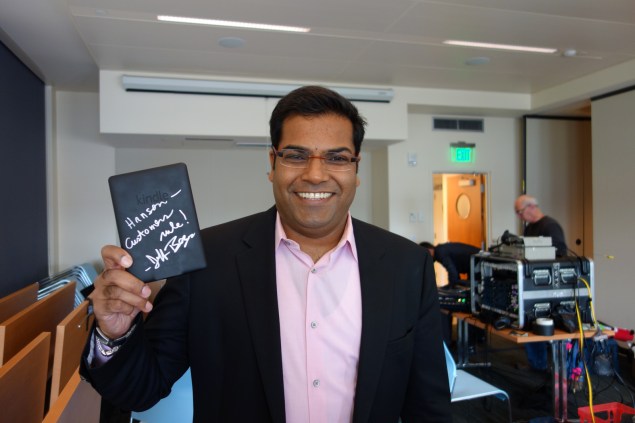 Jeff Bezos autographed Kindle