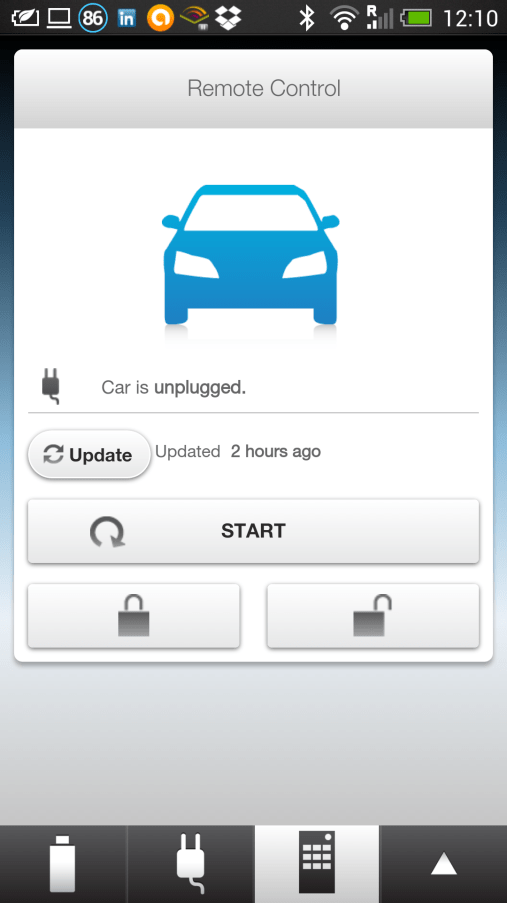 Start your Ford with your app!